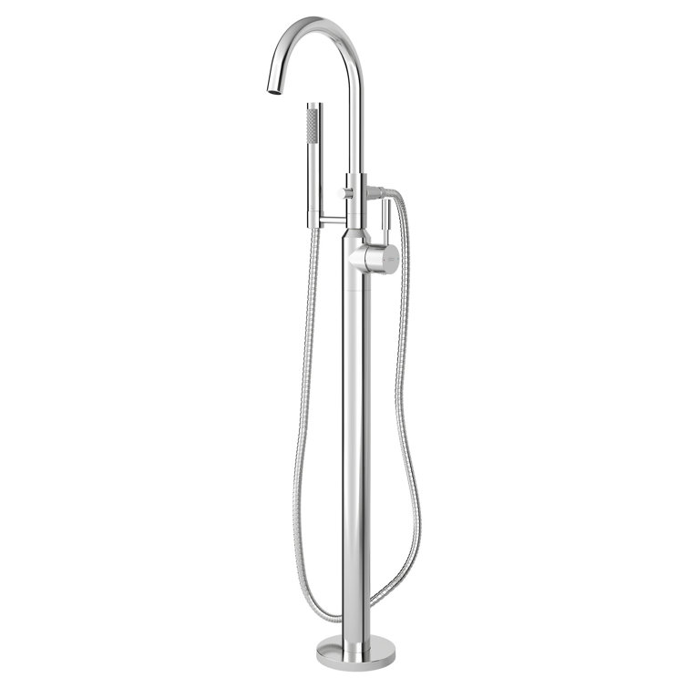 American Standard Cadet Single Handle Floor Mounted Freestanding Tub